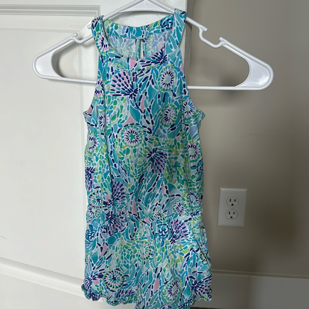 Lilly Pulitzer Girls Romper size S(4/5)